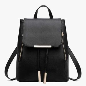Elegant Black Backpack for Women
